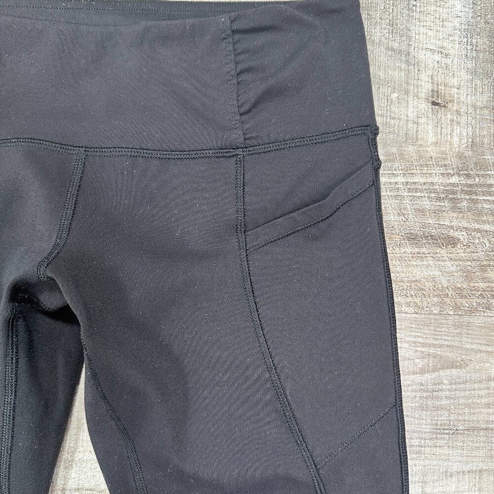 Lululemon Athletica Runday Crop Black Legging Yoga size 6 - Picture 6 of 11